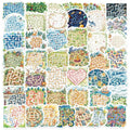 50Pcs Cartoon Creative Maze Game Graffiti Stickers for Book Wall Children Puzzle Decorative Sticker