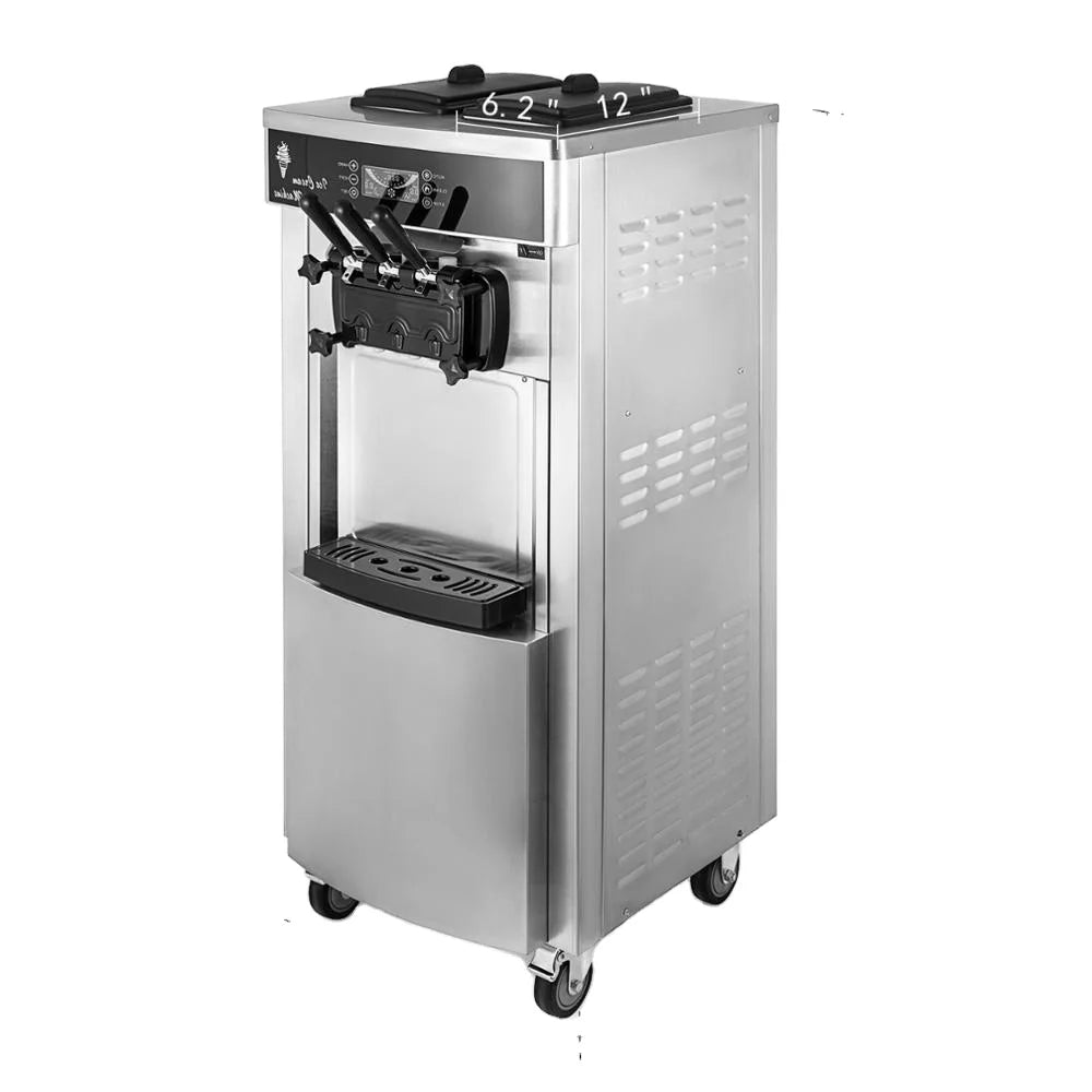 110V/60Hz Automatic Commercial Soft Ice Cream Machine