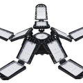 New Industrial Indoor Led Workshop High Bay Light Hexagon Screw in 3-panel Adjustable Garage Lights