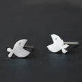 Reeti 925 Sterling Silver Fish Stud Earrings for Women Elegant Wedding Jewelry Pendientes Mujer Moda 2022 Brincos