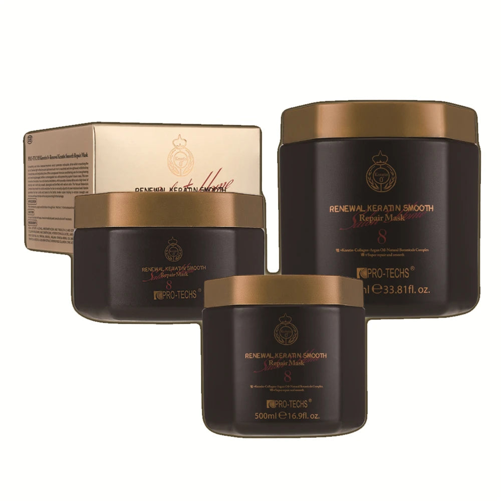Private Label Professional Salon Organic Keratin Protein Cream Hair Mask with Collagen & Argan Oil for Hair Repair & Nourishing