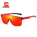 DUBERY Factory 2026 UV400 Sports Sunglasses Red PC Blue/Black/Red Polarized Sunglasses Wholesale Big Shades for Fashion Riding