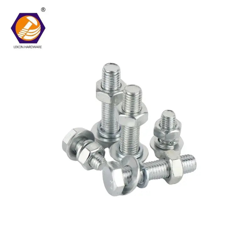 Zinc Plated Carbon Steel Hex Thread Bolts M5-M42 Hexagon Head Bolts in Various Lengths Din 933 Standard