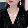 Wholesale 20mm Large Baroque Fresh Water Pearl White Irregular Drip Pearls Fire Ball Shaped Natural Pearls Jewelry Use