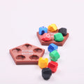 Korean Traditional Gonggi Set Wholesale Portable Colorful Game for Parties Machining Services Product