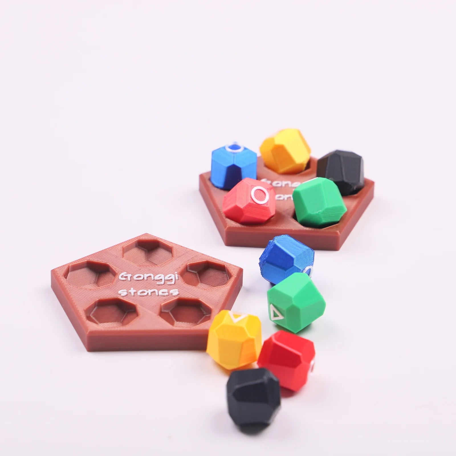 Korean Traditional Gonggi Set Wholesale Portable Colorful Game for Parties Machining Services Product