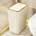 Reusable Trash Can Garbage Container Bin for Kitchen Living Room Bathroom Dry Wet Classified Trash Can Dustbin Rubbish Box