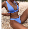 Bikini Lurex Solid Swimsuit 2025 Women Swimwear Push up Bikini Set Brazilian Bathing Suit Summer Beach Wear Swimming Suit XL