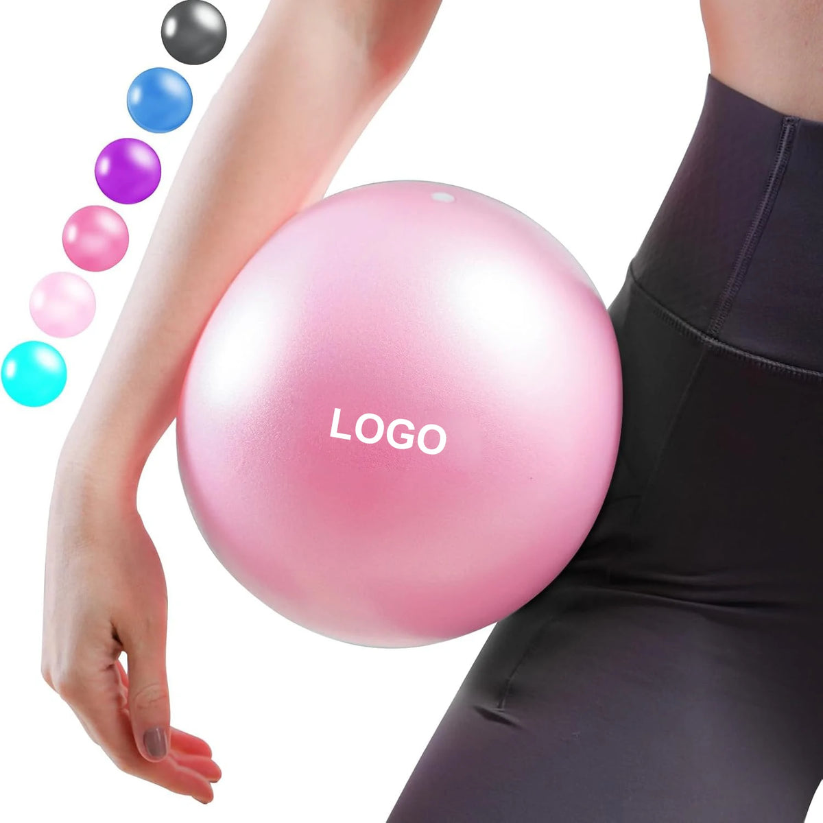 NEW PVC Yoga Pilates 20-25cm Custom Balance Yoga Massage Ball for Workout and Fitness