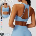 YISHENHON Women's Quick-Drying Sports Bra Breathable Yoga Bra with Screw Tight Back Shock-Absorbent Hot Sale Direct from Factory
