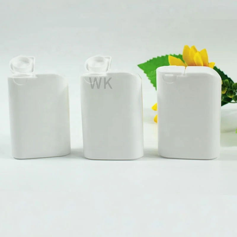 15ml 20ml 30ml 40ml PE pp Ps Food Grade Jar Chewing Gum Bottle Plastic Vitamin Bottle Pill Bottle With Flip Top Cap