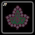 Custom Eco-Friendly Cheer Bling Hotfix Rhinestone Heat Transfer Diamond Iron-on T-shirt Design Free Design Hotfix Garments
