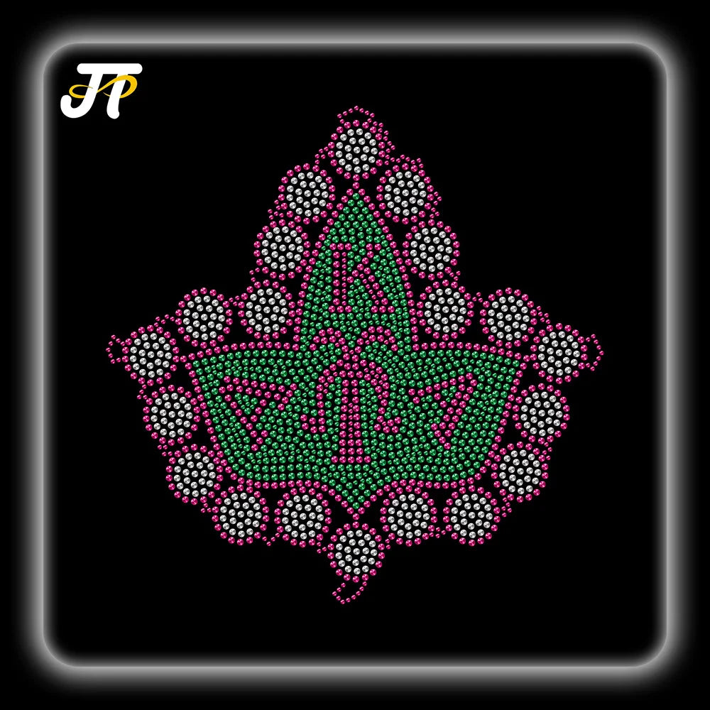 Custom Eco-Friendly Cheer Bling Hotfix Rhinestone Heat Transfer Diamond Iron-on T-shirt Design Free Design Hotfix Garments