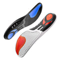 Professional Comfort Arch Support PU Gel Sports Insoles for Basketball Running Shock Absorption Men's Daily Wear Shoe Inserts MegaBDM