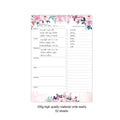 52 Sheets Grocery List Magnet Pad for Fridge Magnetic Notepads for Refrigerator Magnetic Grocery List Pad for Shopping Lists