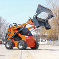Factory Supply Chinese Compact Body Mini Skid Steer Loader Tracked