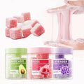 T Gentle Body Exfoliator Exfoliating Sugar Cube Candy Bath Scrub Hydrating Smoothing Skin Lavender Avocado Rose Candy Body Scrub
