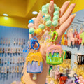 Exquisite Couple Key Bag Pendant Charms Phone Decor Jewelry Cute Ice Cream Jelly Keychain Kawaii Cartoon Jelly Popsicle Keychain