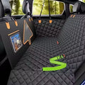 In Stock Waterproof Dog Car Seat Cover With Mesh Window Dog Hammock Scratch-proof Backseat Cover