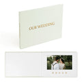 2025 New Style Advertisement 7 Inch Lcd Screen OUR WEDDING Wedding Video Book Card Digital Card Promotional Marketing