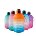 TomatoDodos 1 Gallon Sports Water Bottle Large Capacity 3.78L Fitness Belt Compatible for Men's Outdoor Activities Camping