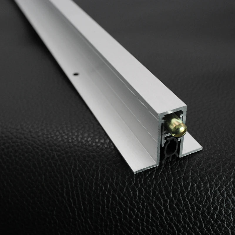 Aluminum Alloy T-shaped Concealed Installation Automatic Door Bottoms Seal Automatic Drop Down Door Seals Bottom Seal