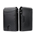 USA Delivered Duty Paid DDP Business Style Unique Trigger Slim Bifold Wallet for Men Minimalist Custom Logo Card Holder