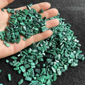 Bulk Wholesale Natural Malachite Tumbled Stone Malachite Chips