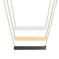 Personalized  Name Necklace Stainless Steel Necklace Customize Bar Necklace