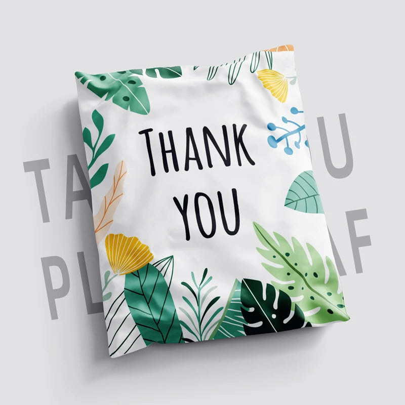 Recycled Black Handle Courier Bag Clothes Shipping Package Envelope Strong Adhesive Poly Mailer Bag