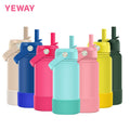 Yeway Fast Ship Christmas Gifts 2022 Kids Water Bottle Bpa Free 18/8 Stainless Steel Water Bottle for Kids with Straw and Strap