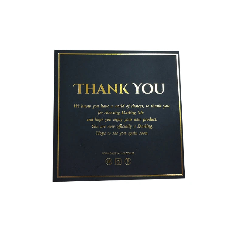 Cheap Thank You Cards for Supporting My Small Business Card with logo