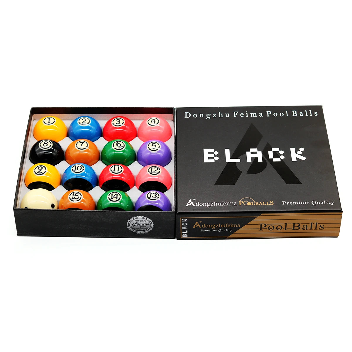 High Quality Factory Direct Sell Billiard Resin Billiard Pool Ball 16 PCS/SET MegaBDM