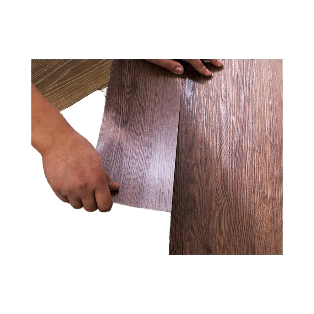 UDK SPC Flooring Auto-Adhesive Vinyl Peel Stick Floor Tiles Easy PVC Piso Vinilico Sticker Kitchen Bathroom Basement