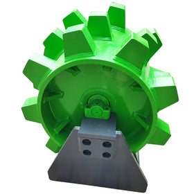 Factory-Supply Excavator Compactor Wheel Road Soil Roller with Engine Front Attachments Compaction Wheel for Excavator