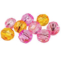 8mm Transparent Acrylic Angle Beads Earth Beads Manual Beading Wholesale