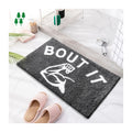 Print Microfiber Bathroom Rug Microfiber Bath Mat Eco-Friendly Absorbent Floor Tub Mat
