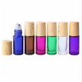 5ml Clear/amber/green/purple/blue Glass Roll on Bottle for Perfume/essential Oil