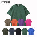 High Quality Acid Washed Tee Shirt Streetwear Distressed  Tshirt Custom Mens Oversized Vintage t Shirts Grunge Y2k Clothing