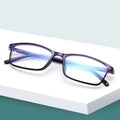 2821 Wholesale Retro Pc square Small Rectangular Frame Blue Blocking Computer Glasses
