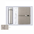 Trending A5 Loose Leaf Notebook Pen USB Flash Drive Vacuum Flask Business Gift Set Premium Quality Value Sets