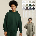 Unisex Super Large Winter Pullover Hoodie High Quality Knitted Polyester/Cotton Blend Eco-Friendly Customized Logo Solid Print
