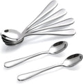 Mini 12.5cm Stainless Steel Mirror Polish Coffee Spoon Set for Dessert & Espresso Modern Design for Giveaways