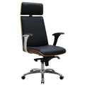 Modern High-Back Executive Office Swivel Chair New Arrival Adjustable Tall with Synthetic Leather Metal Frame 3 Gas Lift