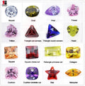 Baifu Jewelry Wholesale Price Various Shape Loose Zirconia CZ Stones
