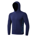 Men Compression High Collar Shirt Hood Sportswear Running Spandex/Polyester Fitness Wear Quick Dry Elastic Custom Logo OEM/ODM