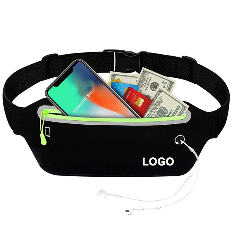 Plus Size Running Belt Funny Bags Customize Smell Fanny Pack Anti-Theft Waterproof Outdoor Sports Waist Bag Hiking Gym Bum Bag