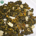 White Peach Oolong Tea Chinese Blended Health Loose Leaf Tea with Dried Fruit Flowers Packaged in Bulk Box Bottle Bag