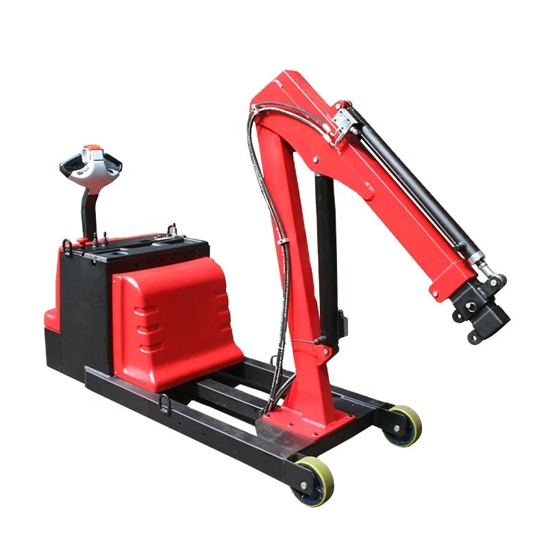 Customized 700~1200KG Floor Crane Small Electric Lifting Machine with CE Approved