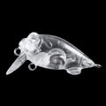 Wholesale CB051-0 4.5cm 4.3g Artificial Hard Bait DIY Unpainted Blank Crankbait Fishing Lures